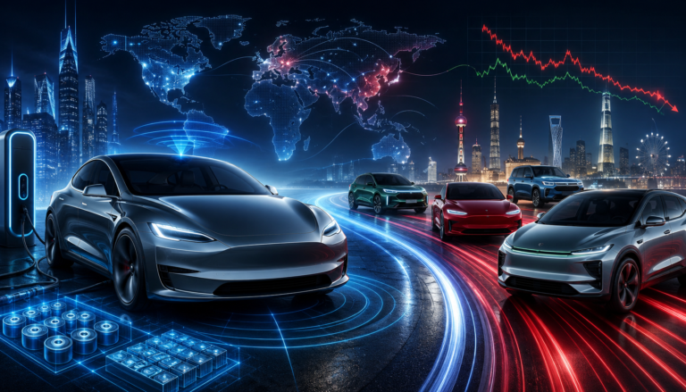 Is Tesla Losing Its EV Dominance to Global Rivals?